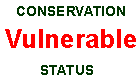 Conservation status 2022